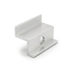 Klema 30 mm srebrna