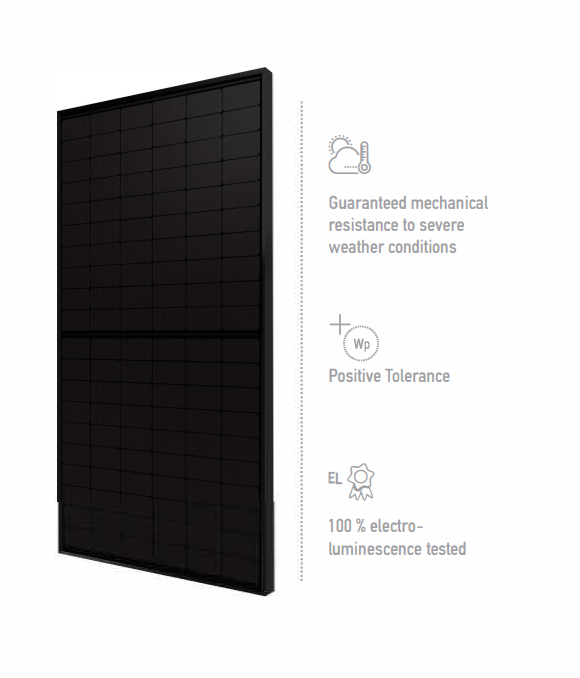 Panel fotowoltaiczny Recom 375W Full Black (RCM-375-6ME)