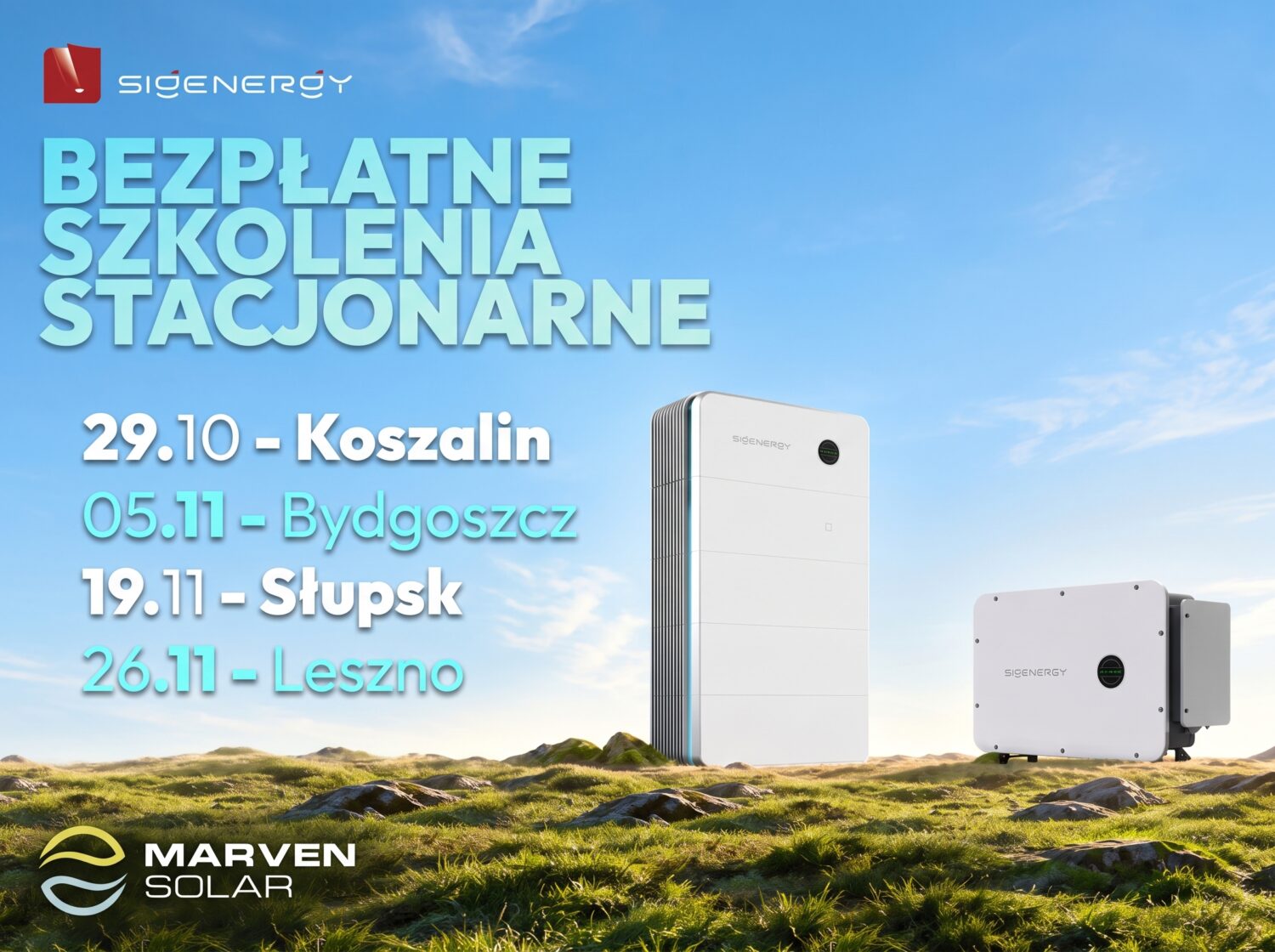 Trasa szkoleniowa Sigenergy